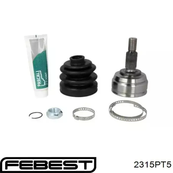 Купити 2315PT5 Febest Пильник шарніра кутових швидкостей внутрішній передній