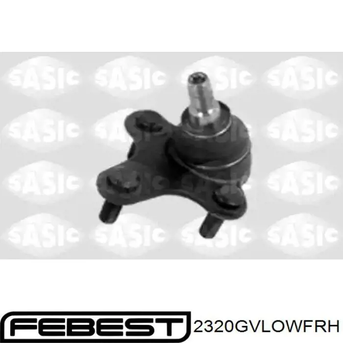 Кульова опора, нижня, права Febest 2320GVLOWFRH