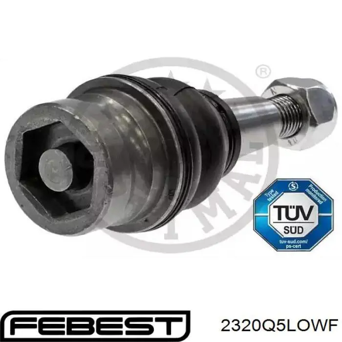 Кульова опора, нижня 2320Q5LOWF Febest