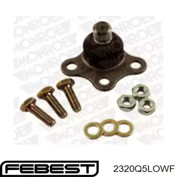 Кульова опора, нижня Febest 2320Q5LOWF
