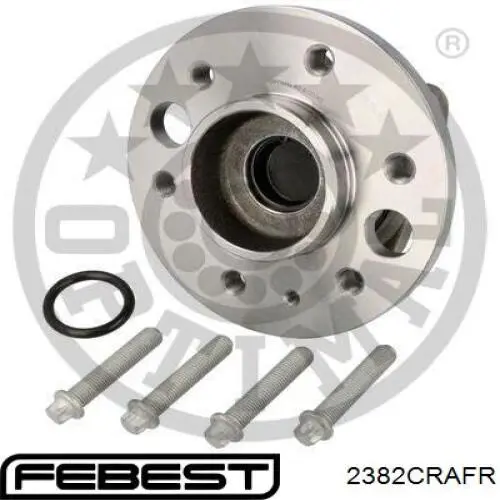 Купити 2382CRAFR Febest Підшипник ступиці колеса