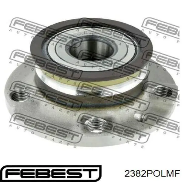 Маточина колеса передня Febest 2382POLMF ціна, від 37.76 USD
