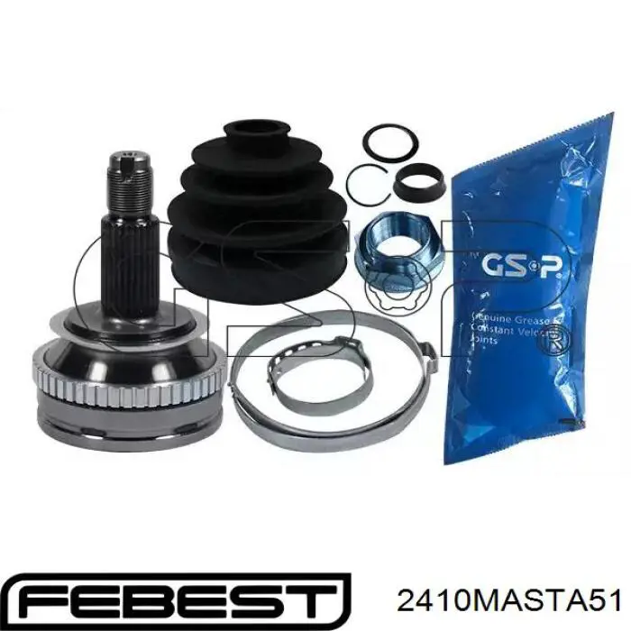 ШРУС зовнішній передній 2410MASTA51 Febest