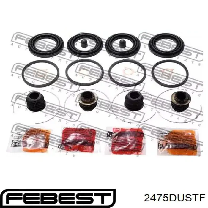 Ремкомплект переднього супорту 2475DUSTF Febest