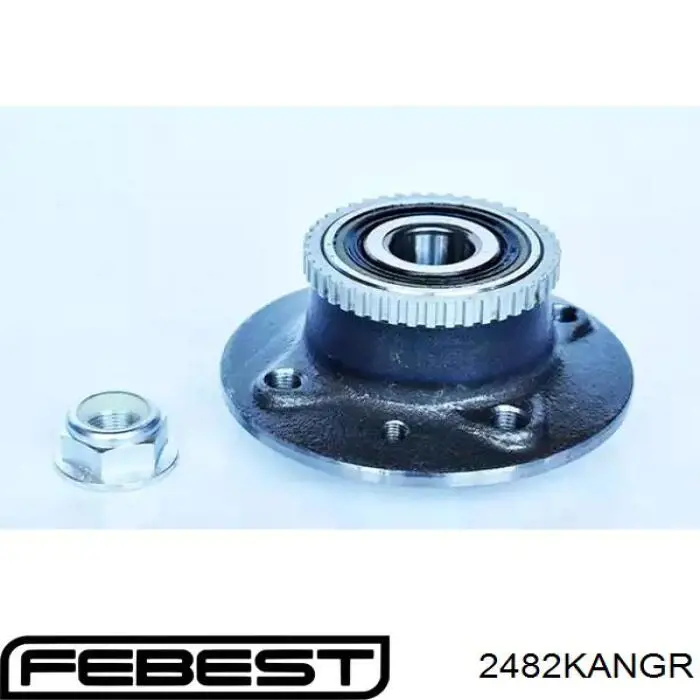 Купити 2482KANGR Febest Підшипник ступиці колеса