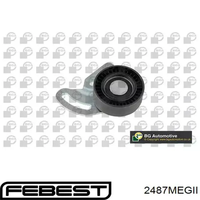 Купити 2487MEGII Febest Натяжний ролик