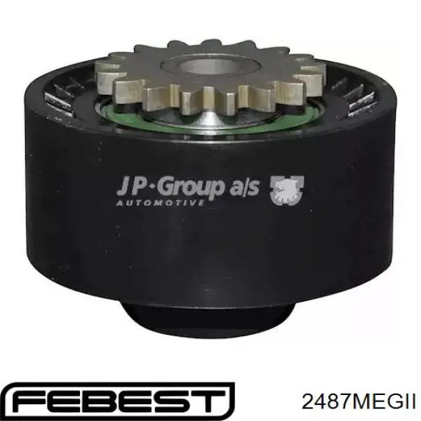 Ролик натягувача приводного ременя Febest 2487MEGII