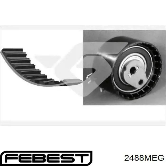 Ролик паразитний ГРМ 2488MEG Febest