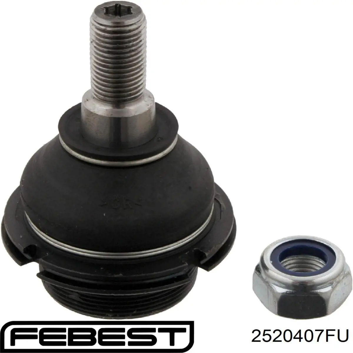 Кульова опора, верхня Febest 2520407FU ціна, від 12.92 USD