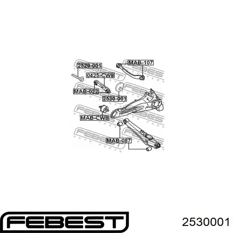 Купити 518130 Peugeot/Citroen Шайба болта кріплення заднього нижнього важеля, внутрішня