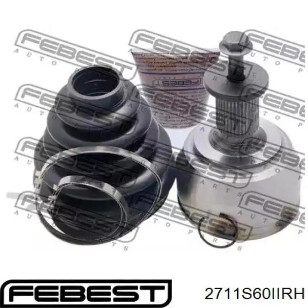 ШРКШ внутрішній, передній, правий Febest 2711S60IIRH ціна, від 150.21 USD