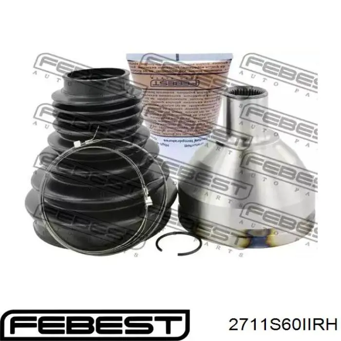 Купити 2711S60IIRH Febest ШРУС внутрішній правий