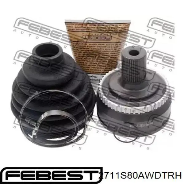 ШРУС внутрішній, передній, правий Febest 2711S80AWDTRH