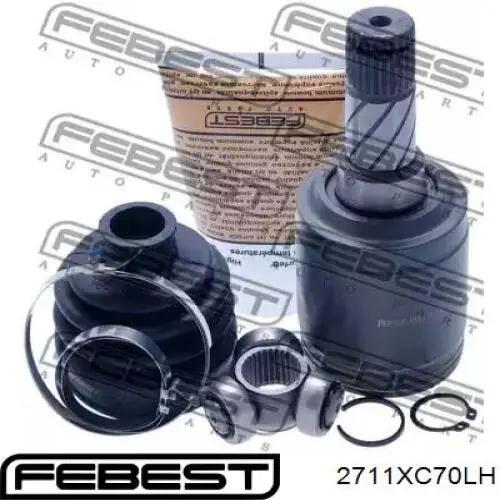 ШРУС зовнішній передній 2711XC70LH Febest