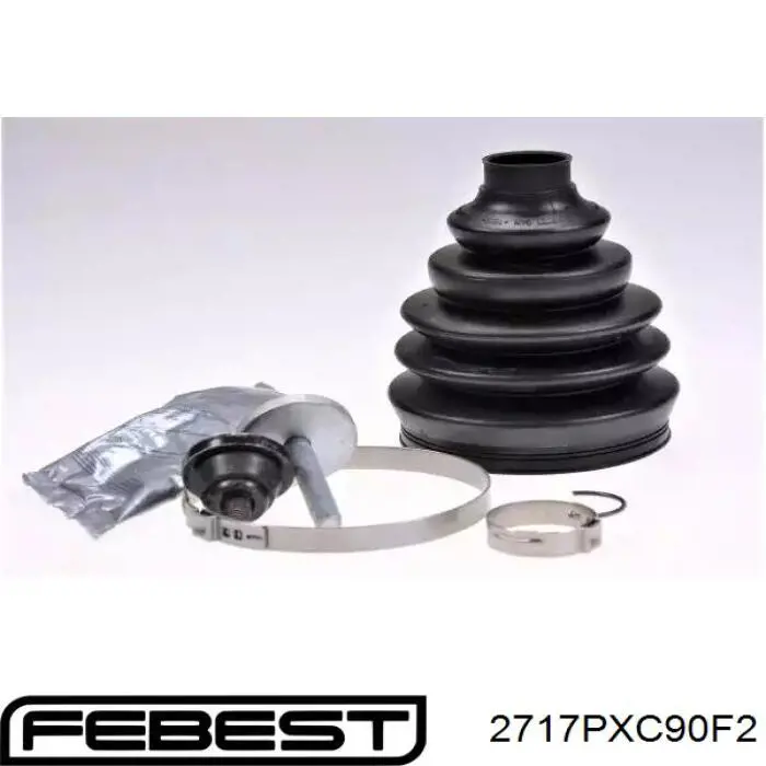 Купити 2717PXC90F2 Febest Пильник шарніра приводу