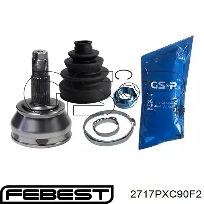 Пильник ШРУСа зовнішній 2717PXC90F2 Febest