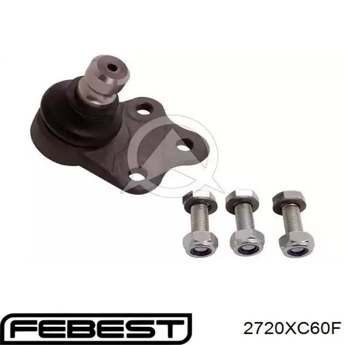 Кульова опора, нижня Febest 2720XC60F