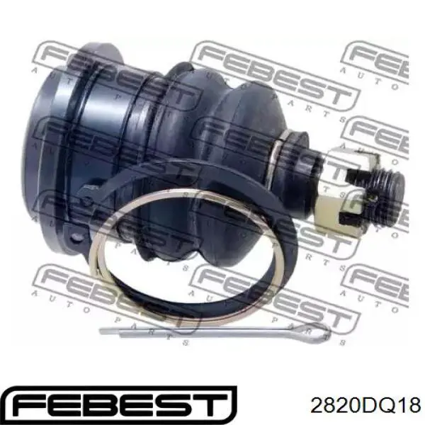 Кульова опора, нижня Febest 2820DQ18