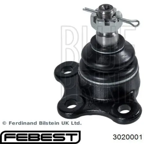Купити 3020001 Febest Кульова опора, верхня