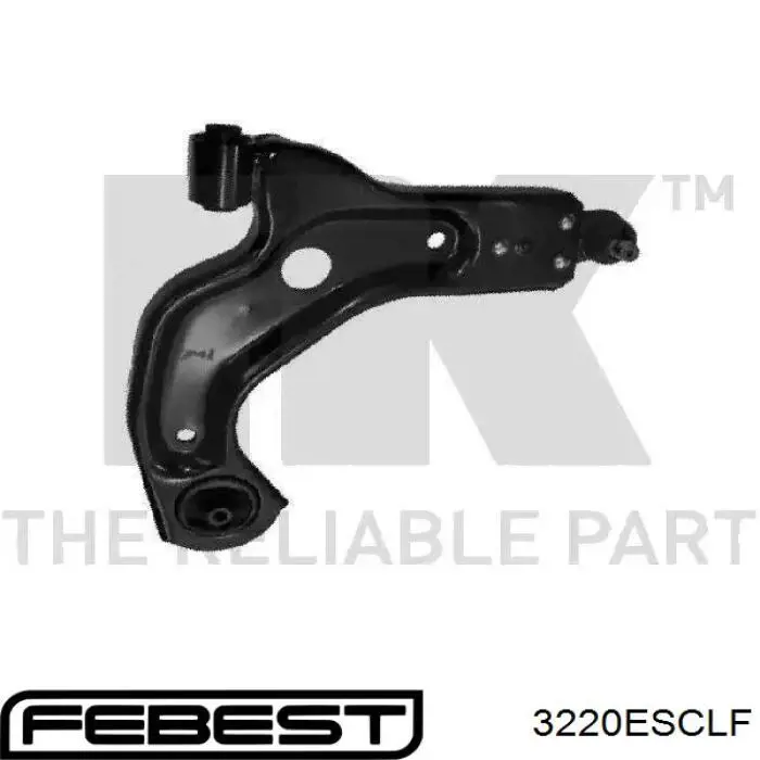 Купити 3220ESCLF Febest Кульова опора, нижня