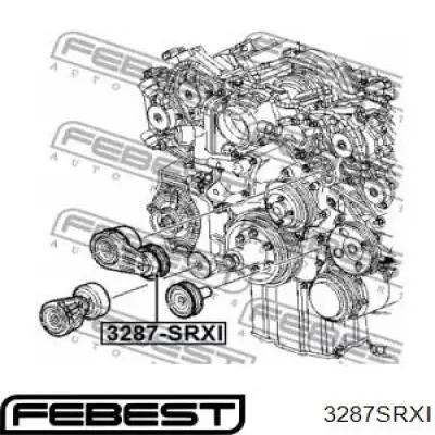 Натяжний ролик Febest 3287SRXI ціна, від 10.38 USD