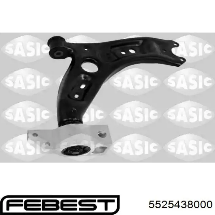 Сайлентблок задньої поздовжньої тяги FT320317SG Fitshi