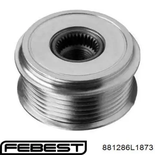 Купити 881286L1873 Febest Ремінь генератора