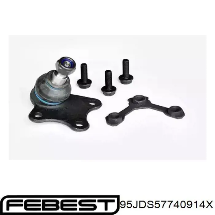 Сальник хвостовика 95JDS57740914X Febest