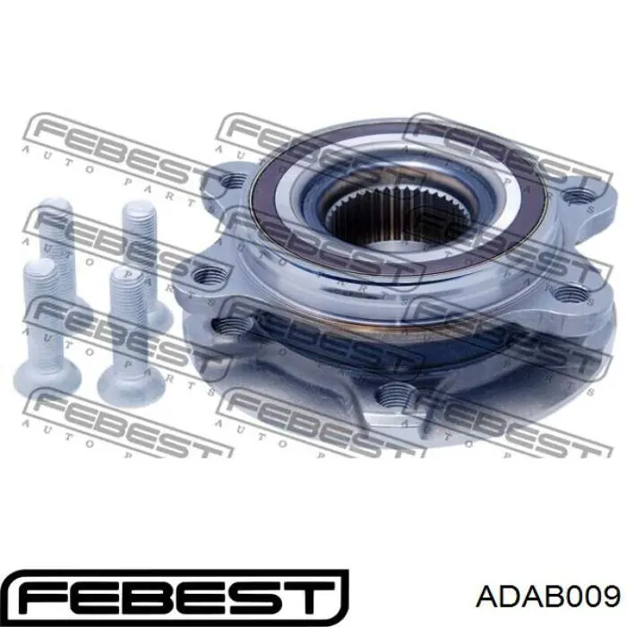 ADAB009 Febest Сайлентблок задньої тяги