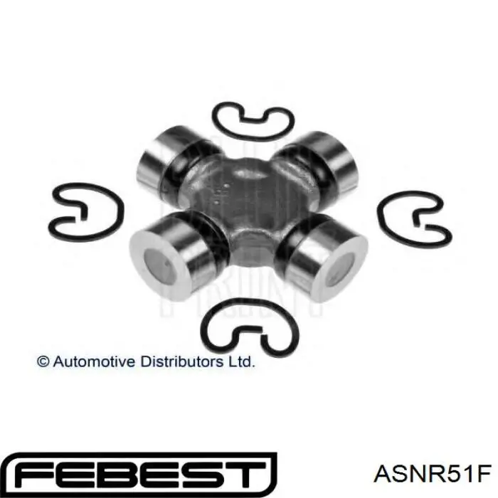 Хрестовина карданного валу, переднього Febest ASNR51F ціна, від 16.47 USD