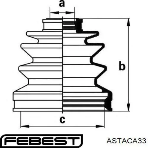  Хрестовина карданного валу Toyota RAV4 3