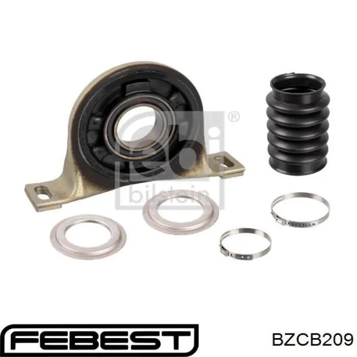 Опора карданного валу Febest BZCB209