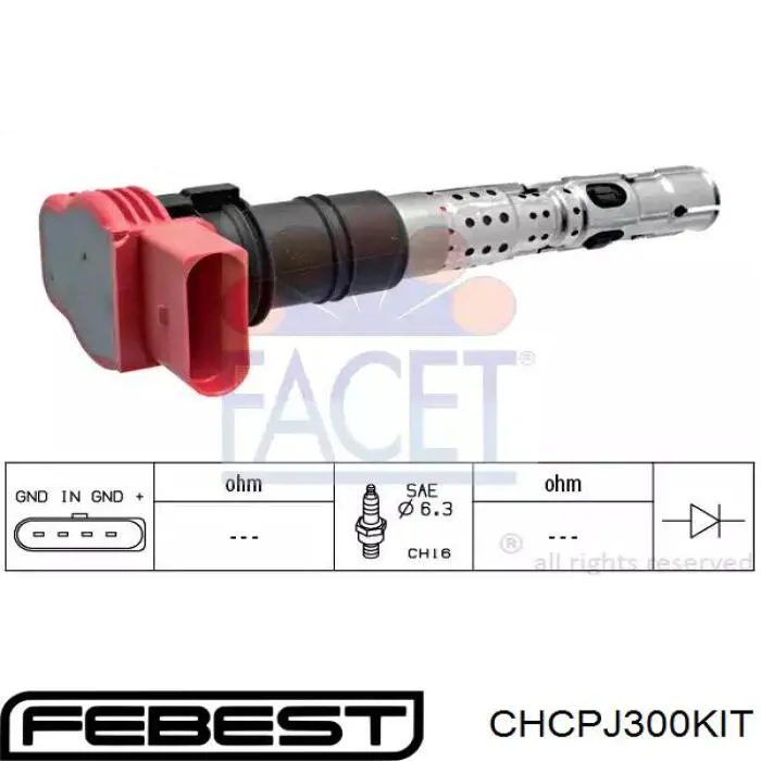 Накінечник свічки запалювання Tesla CP159 ціна, від 6.18 USD