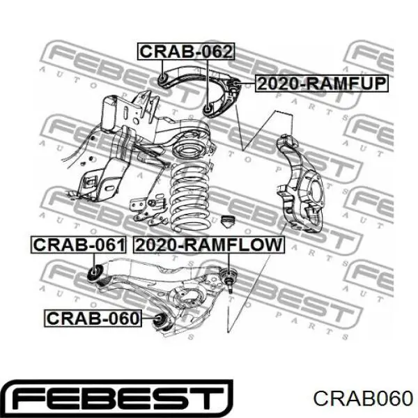  CRAB060 Febest