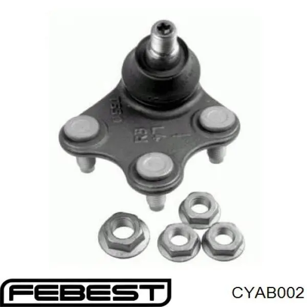 Сайлентблок нижнього важеля передньої підвіски Febest CYAB002 ціна, від 2.04 USD