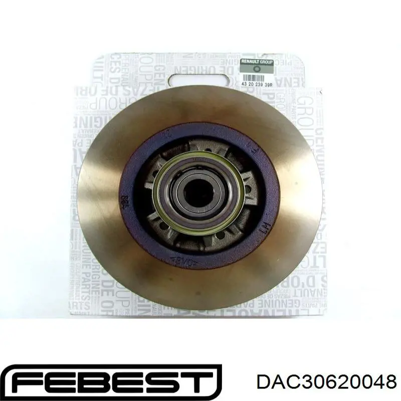 Купити DAC30620048 Febest Підшипник задньої ступиці