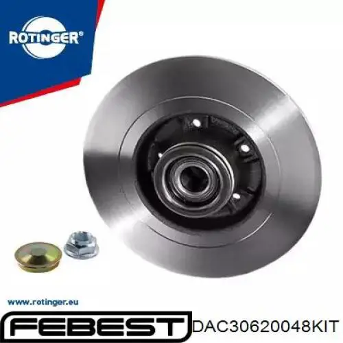 Купити DAC30620048KIT Febest Підшипник задньої ступиці