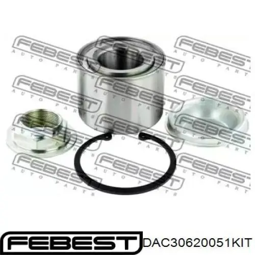 Підшипник маточини задньої DAC30620051KIT Febest