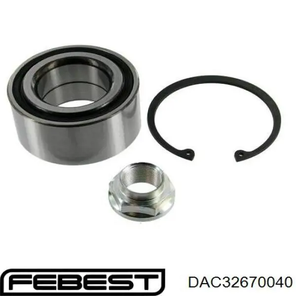 Задній підшипник Febest DAC32670040