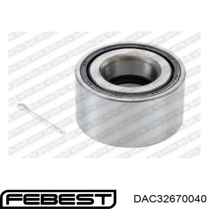 Підшипник задньої ступиці DAC32670040 Febest