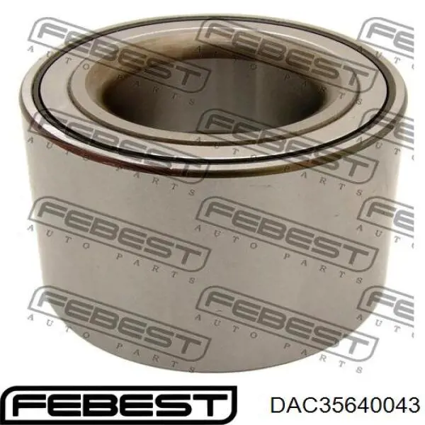 Комплект підшипник маточини передньої Febest DAC35640043 ціна, від 33.85 USD