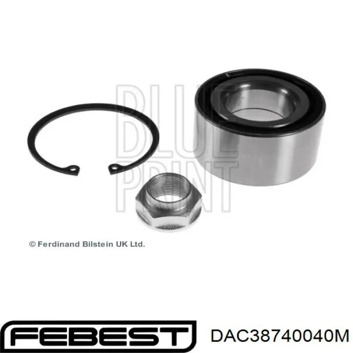 ZA38BWD27ACA75 NSK Підшипник маточини передньої