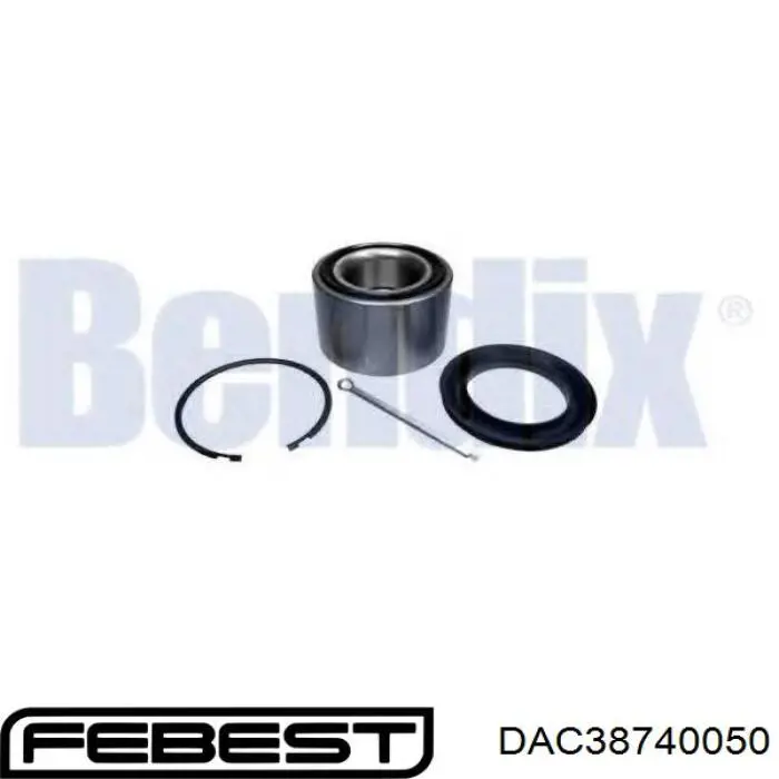 Купити DAC38740050 Febest Підшипник ступиці передньої