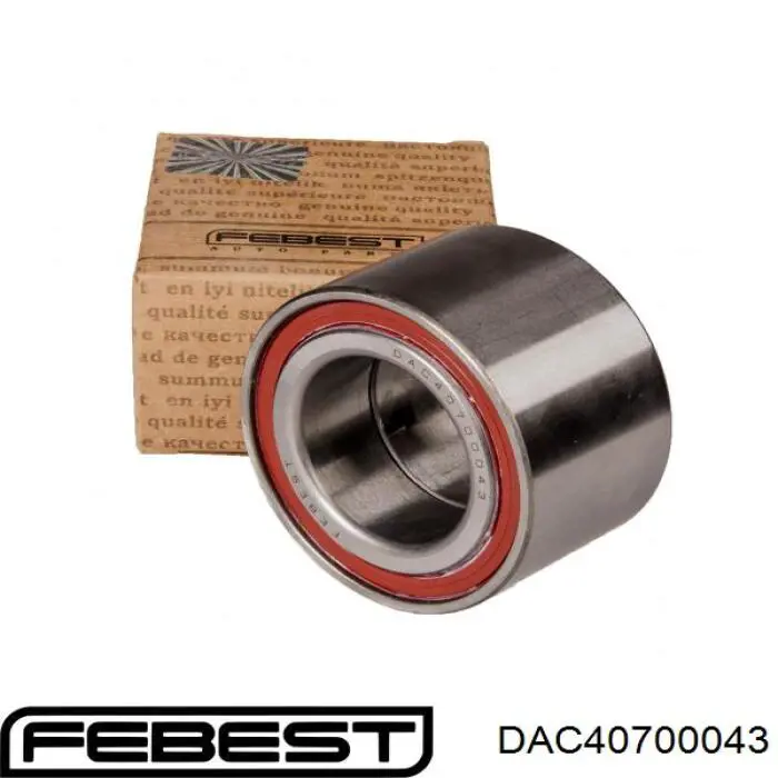 Купити DAC40700043 Febest Підшипник задньої ступиці