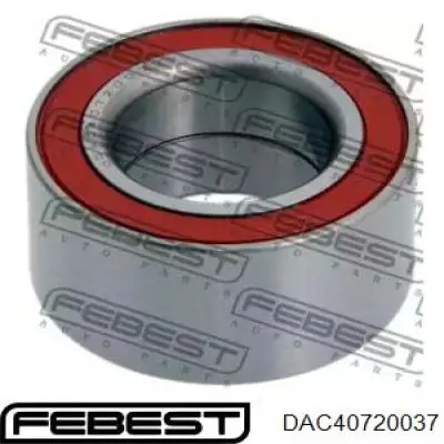 Задній підшипник Febest DAC40720037
