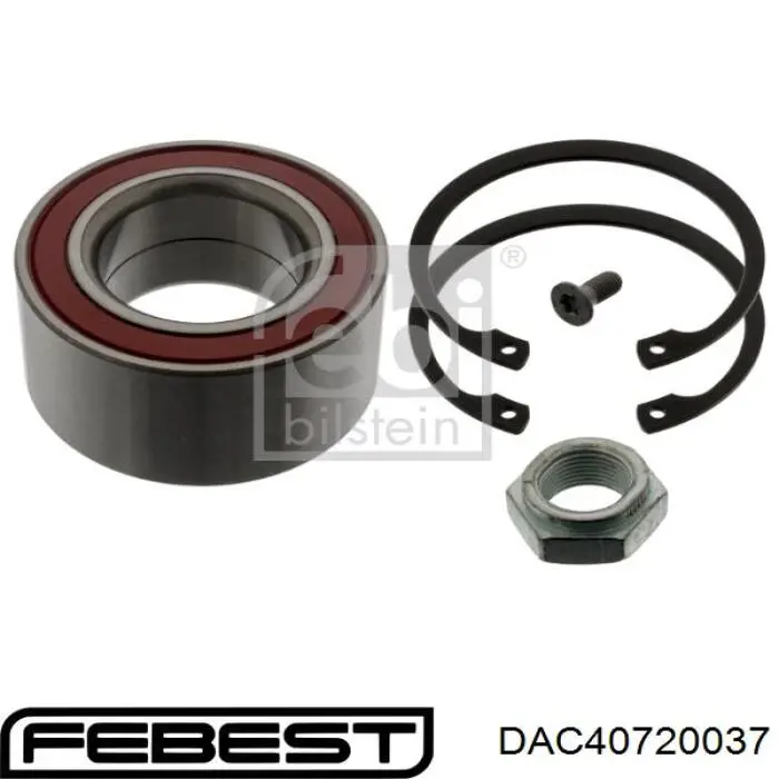 Підшипник задньої ступиці DAC40720037 Febest