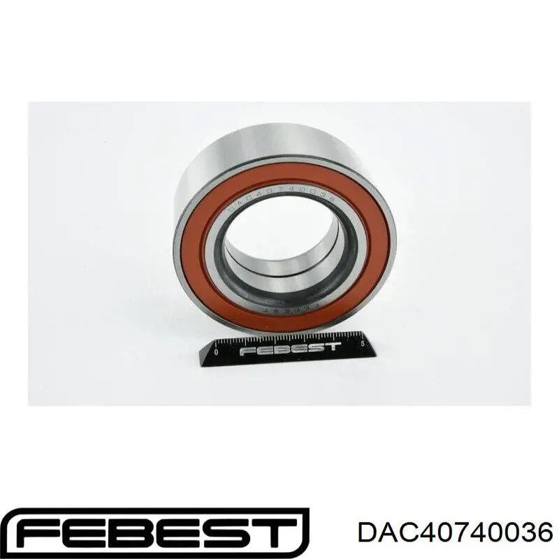 Підшипник маточини Febest DAC40740036