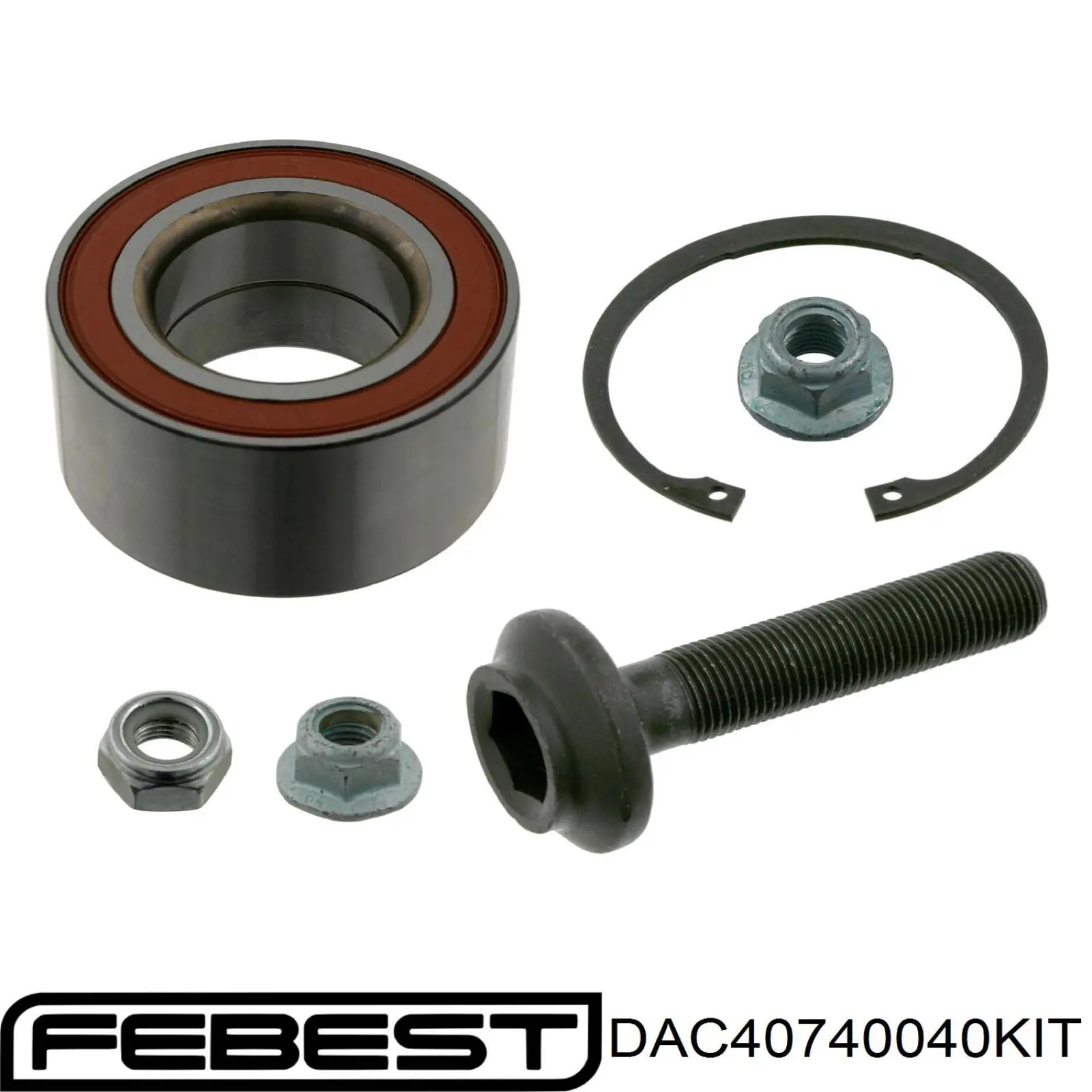 Підшипник ступиці DAC40740040KIT Febest