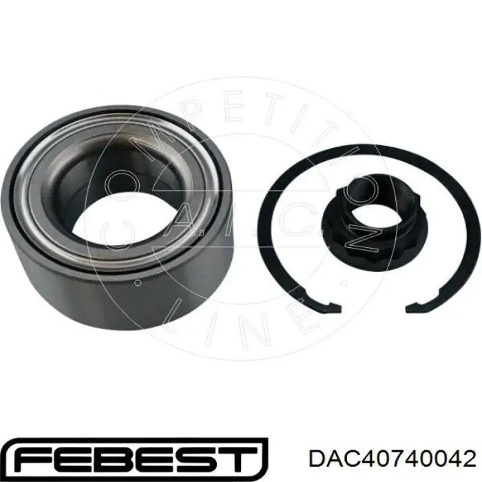 Купити DAC40740042 Febest Підшипник ступиці передньої