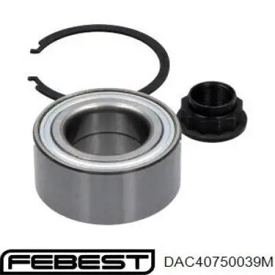 Купити DAC40750039M Febest Підшипник ступиці передньої